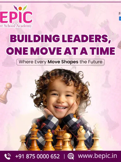 Chess is more than just a game; it's a workout for the brain. My chess program is designed to build strategic thinking and problem-solving skills, shaping young minds into confident leaders, one move at a time.