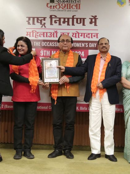 Participating in the lamp lighting ceremony to inaugurate the Women's Day event. Light symbolizes knowledge and hope, two things I strive to bring through my advocacy.