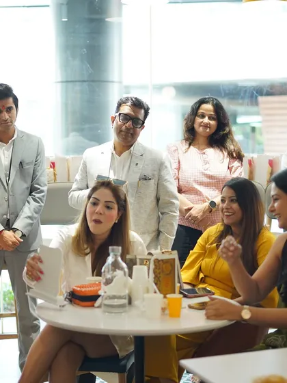 Grateful to be invited to the LetsCollab event as a Guest of Honour. Here I am, sharing a moment with fellow creators and entrepreneurs.