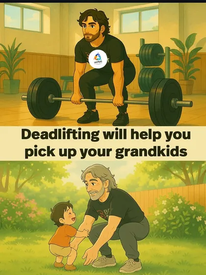 This is the core of my philosophy. I train you not just to lift weights in a gym, but to build functional strength that serves you in real life, like easily and safely picking up your grandkids.