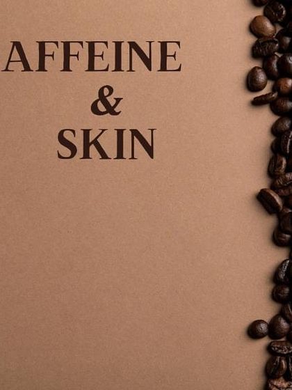 Let's explore the effects of caffeine on the skin. This series of images breaks down its benefits and potential downsides.