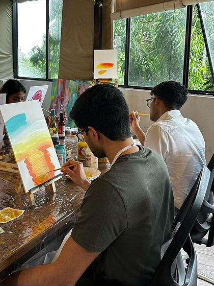 Paint Bar - Private Paint Parties The Paint Bar Vibe: At Our Studio & On The Go photo 25