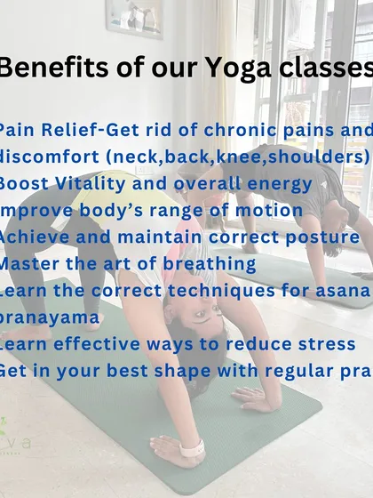 What can you expect from my classes? This is a quick summary of the benefits, from relieving chronic pain and improving posture to mastering your breath and reducing stress. My goal is to help you get into your best shape, physically and mentally.