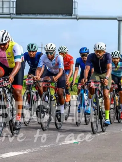 The amateur peloton, a mix of seasoned racers and enthusiastic newcomers, all sharing a passion for cycling.