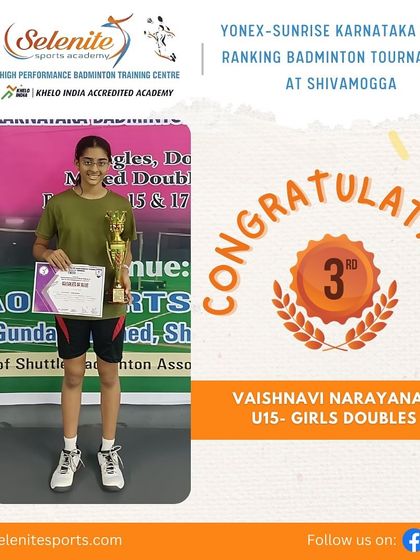 Selenite Sports - High Performance Badminton Training Our Champions' Podium Finishes photo 53