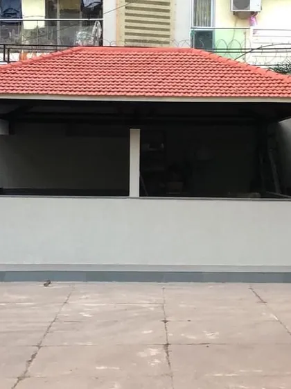 This is what adaptive reuse is all about for me. I transformed a 70-year-old traditional wash area, or 'Mori', into this open and airy garden sit-out, complete with a classic Mangalore tile roof and plenty of storage.
