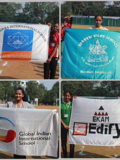 More moments of triumph from various competitions, showcasing our gymnasts with their medals, trophies, and proud coaches.