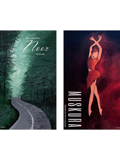 Official merchandise for my songs "Noor" and "Muskura". Beyond the music, I can help artists develop a complete brand, including visual art and merchandise that reflects their sound.