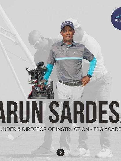 As the Founder and Director of Instruction, I have built my academy on a foundation of data and performance statistics. This graphic from our partner, Upgame, highlights my role in shaping the future of Indian golf.