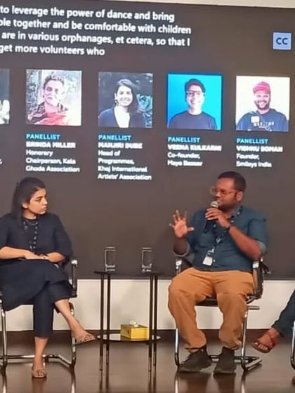 A great day at MAP Bangalore, sharing my thoughts on festivals and community building alongside other visionaries. Our journey has given us a platform to spread our message of inclusion.