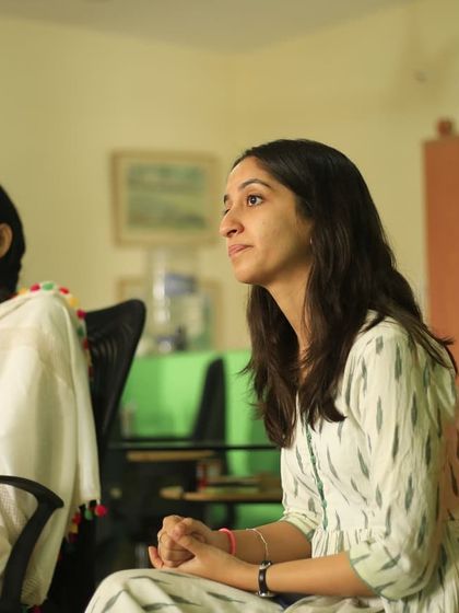 Writers from Season 6 listen intently during a session with editors from Penguin India. These moments of focused learning are what the Attic is all about.