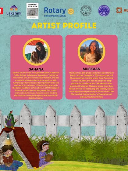 Highlighting the young and upcoming talent, like student dancers, who perform at our cultural events.