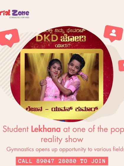 The skills learned in gymnastics go far beyond the mat. I was thrilled to see my student Lekhana showcase her talent and confidence on the popular reality show, Dance Karnataka Dance.