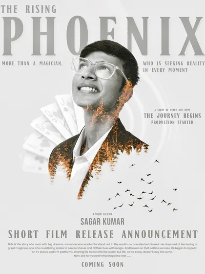 Announcing my first short film, 'The Rising Phoenix'. This is a deeply personal project, a story of heart and hope that I'm excited to share with the world.