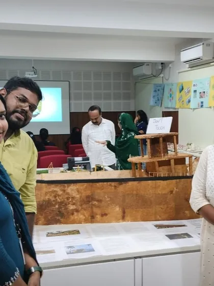 Exploring the student exhibits at the Researchers Fest. It's inspiring to see the creativity and hard work of the next generation of researchers.