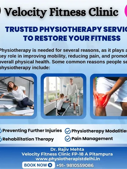 Physiotherapy is needed for many reasons, from managing pain after a fall to rehabilitation. My services focus on preventing further injuries and providing effective pain management through trusted therapies.