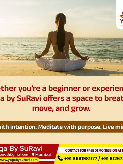 Whether you are a beginner or an experienced practitioner, we offer a space to breathe, move, and grow. Our sessions encourage you to flow with intention and live mindfully.