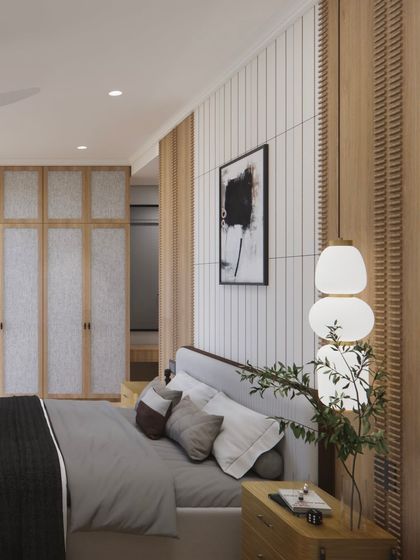 Aakriti Saraf Design - Full-Service Residential Interior Design Private Sanctuaries: Bedrooms photo 37