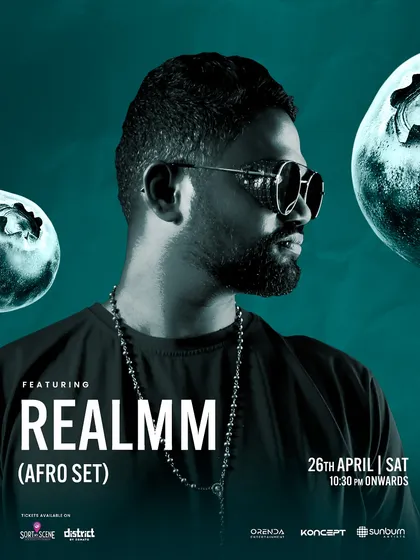 Another poster for my Afro Set, this time with my photo, giving it a more personal touch.