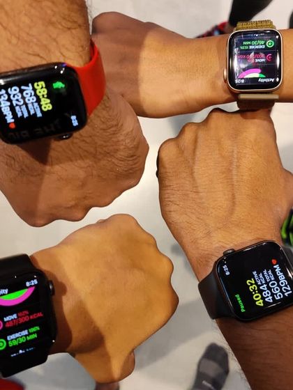 The data doesn't lie. Closing our rings together, ride after ride. We hold each other accountable.