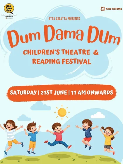 We believe in nurturing the next generation of readers. Our 'Dum Dama Dum' Children's Theatre and Reading Festival is one of our most joyful events, a day packed with plays, stories, and activities for kids and families.