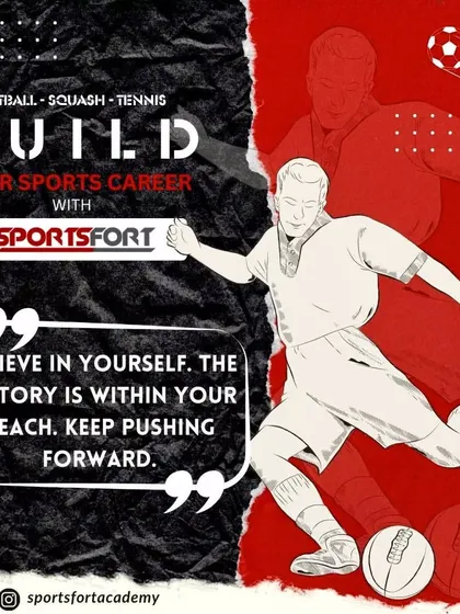 Build your sports career with us. We believe that victory is within reach if you believe in yourself and keep pushing forward.