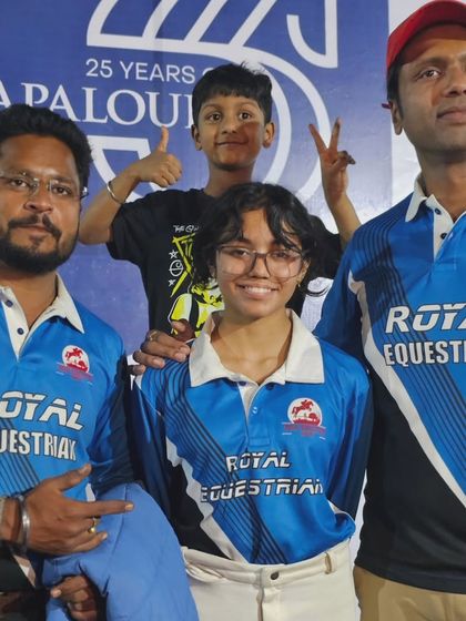 A fun moment with our trainers and riders. The bonds formed at the academy go beyond lessons; we are a team that supports and encourages each other.