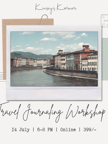Love traveling? Then you'll love my travel journaling workshop. I'll teach you how to master the art of documenting your adventures, from creative techniques to personalized layouts.