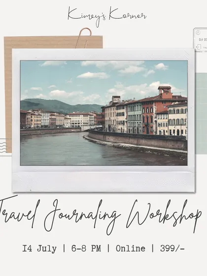 Announcing my online Travel Journaling Workshop. In two hours, you'll learn everything you need to know to start documenting your adventures creatively.