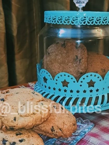 A jar full of my crunchy and delicious choco-chip cookies. They truly bake the world a better place.