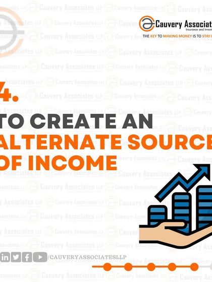 Mutual funds can create an alternate source of income. Through dividends or systematic withdrawal plans, your investments can provide a regular cash flow to supplement your primary earnings.