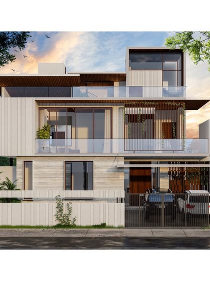 ID+AS Architects - Architectural Design Residential Exteriors: Contemporary Facades photo 24