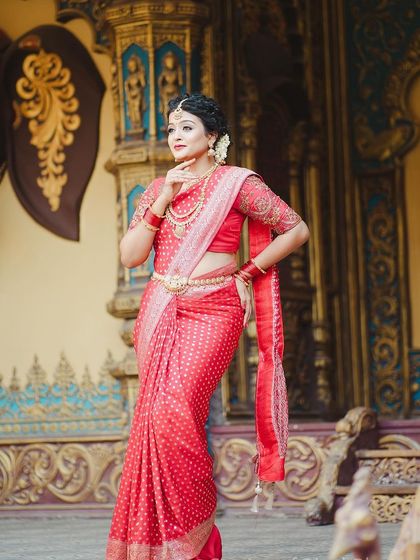 Designer Trends - Ethnic & Occasion Wear Rental Elegant Kanchi & Silk Sarees photo 56