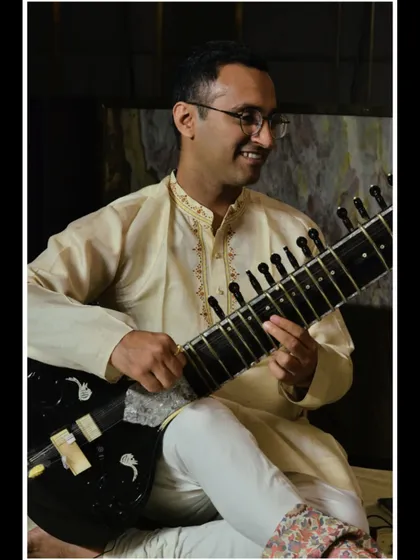 A candid moment of joy while playing.