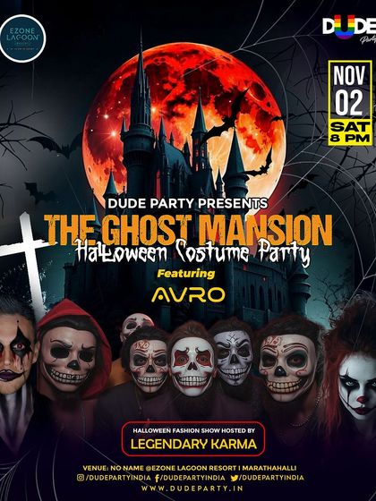 The Ghost Mansion Halloween Costume Party. I love playing themed events, and Halloween is one of my favorites.