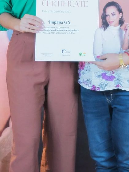 Impana Makeovers - Makeup Education & Classes My Journey & International Training photo 7