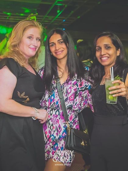 Guests enjoying cocktails and music. I create the perfect soundtrack for a great night out.