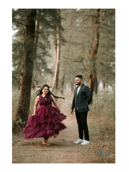 A simple, joyful twirl in a forest grove. I focus on capturing your natural movements and happiness, creating images that are full of life and energy.