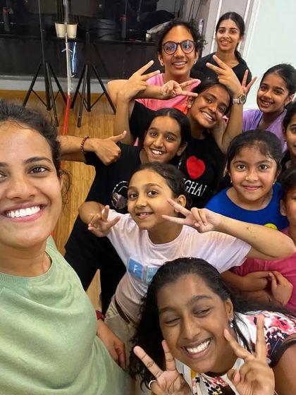 All smiles and peace signs with our senior kids' batch. This is the happy vibe of our studio.