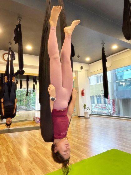 Hamsa Yoga - Group Yoga Classes Aerial Yoga: Fly & Flow photo 39