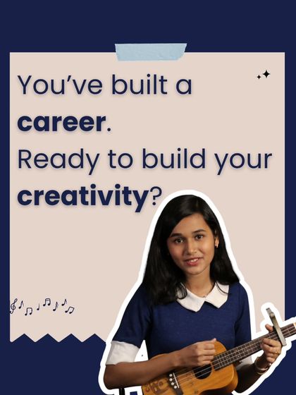 You've built a career. Are you ready to build your creativity? Our free guide is the perfect place to start.