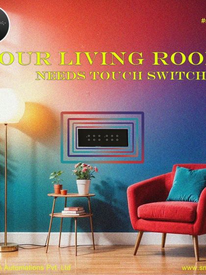 Your living room needs touch switches. They are the ultimate way to show off your amazing taste and tech-savvy style, transforming your space into a high-tech haven.
