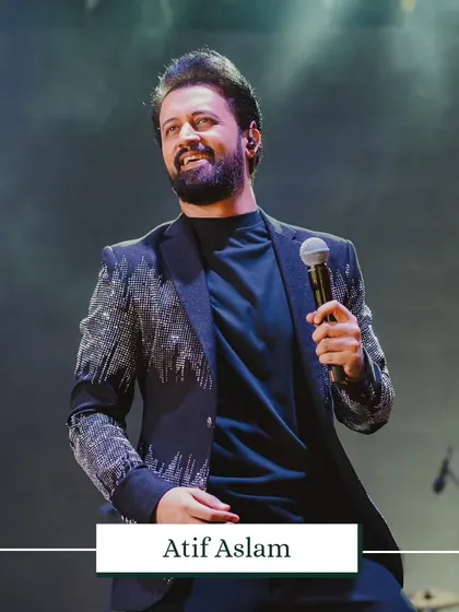 Atif Aslam's performance, a highlight of the evening. We manage every technical and logistical detail to ensure a flawless and memorable show.
