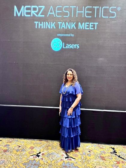 At the Merz Aesthetics Think Tank Meet, an event that brought colleagues together to discuss injectables, lasers, and future advancements.