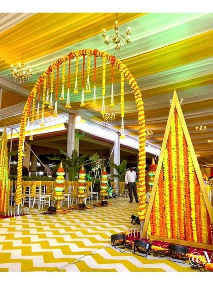 Vibrant Haldi & Mehendi Ceremonies photo 16