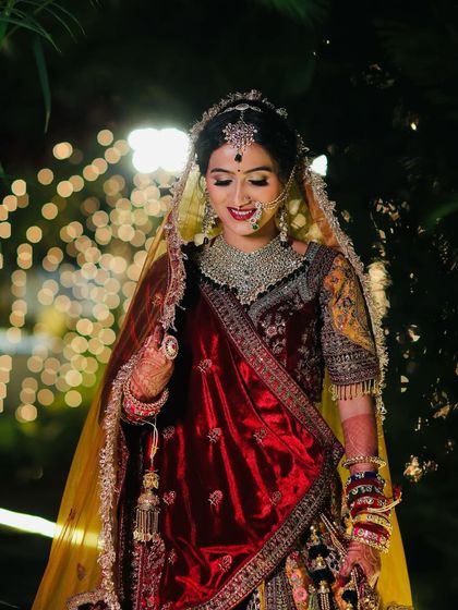 Mitali Jain - Bridal Makeup & Styling Classic Red & Gold Bridal Looks photo 29