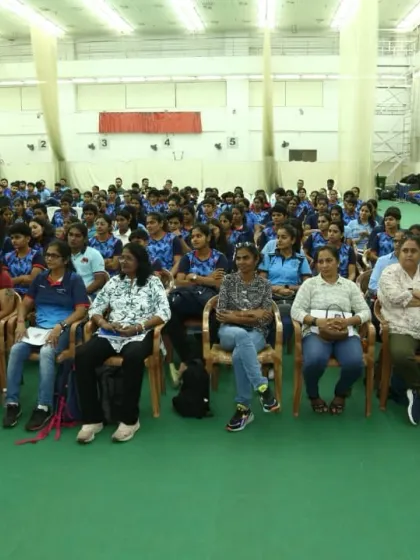 The large audience of players, coaches, and support staff at the MCA pre-season get-together, all ready for the season ahead.