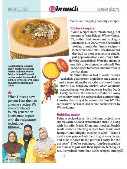 Nivaala - Recipe Preservation & Keepsakes In the Press photo 5