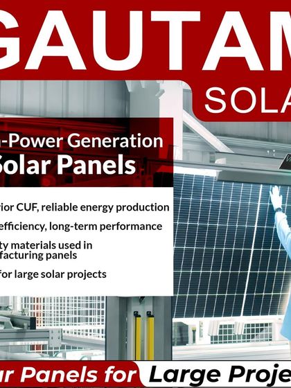 Our high-power generation solar panels are ideal for large projects, offering superior CUF and long-term performance. We use only high-quality materials in our manufacturing process to ensure reliability and efficiency.