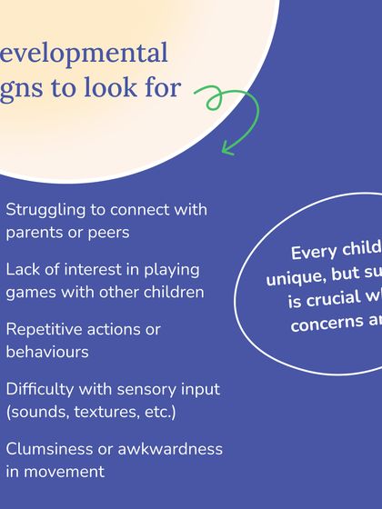 Every child is unique, but early support is crucial when developmental concerns arise. We look for signs like difficulty connecting with peers, repetitive behaviours, or sensory challenges to provide timely and effective developmental services that help each child thrive.
